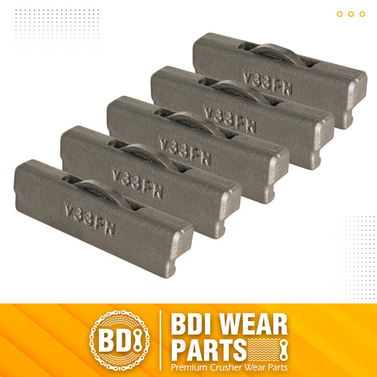 BDI Wear Parts V33PN Flex Pins Fits Esco Style Bucket Teeth/Tooth V33SYL - 5PCS