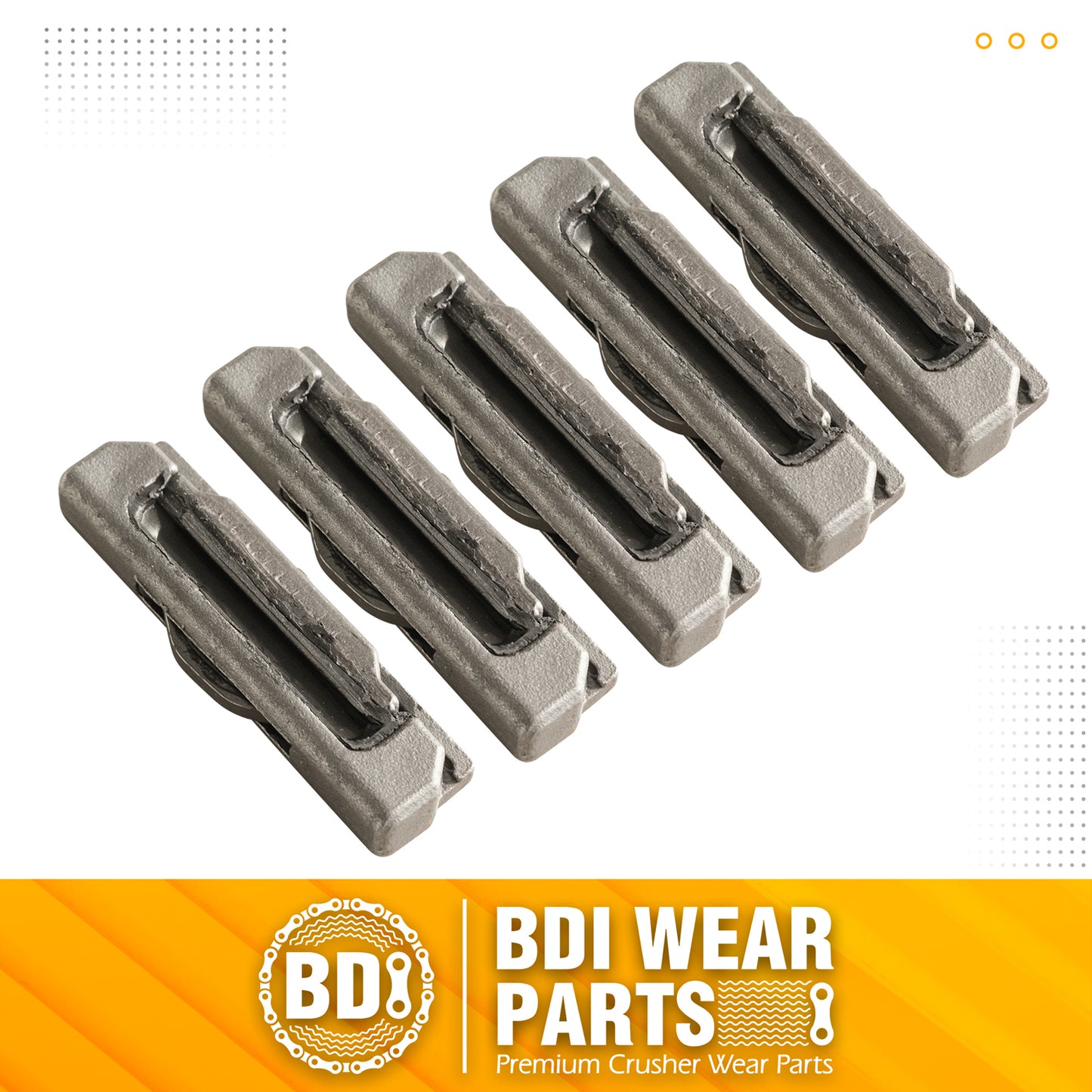 BDI Wear Parts V33PN Flex Pins Fits Esco Style Bucket Teeth/Tooth V33SYL - 5PCS