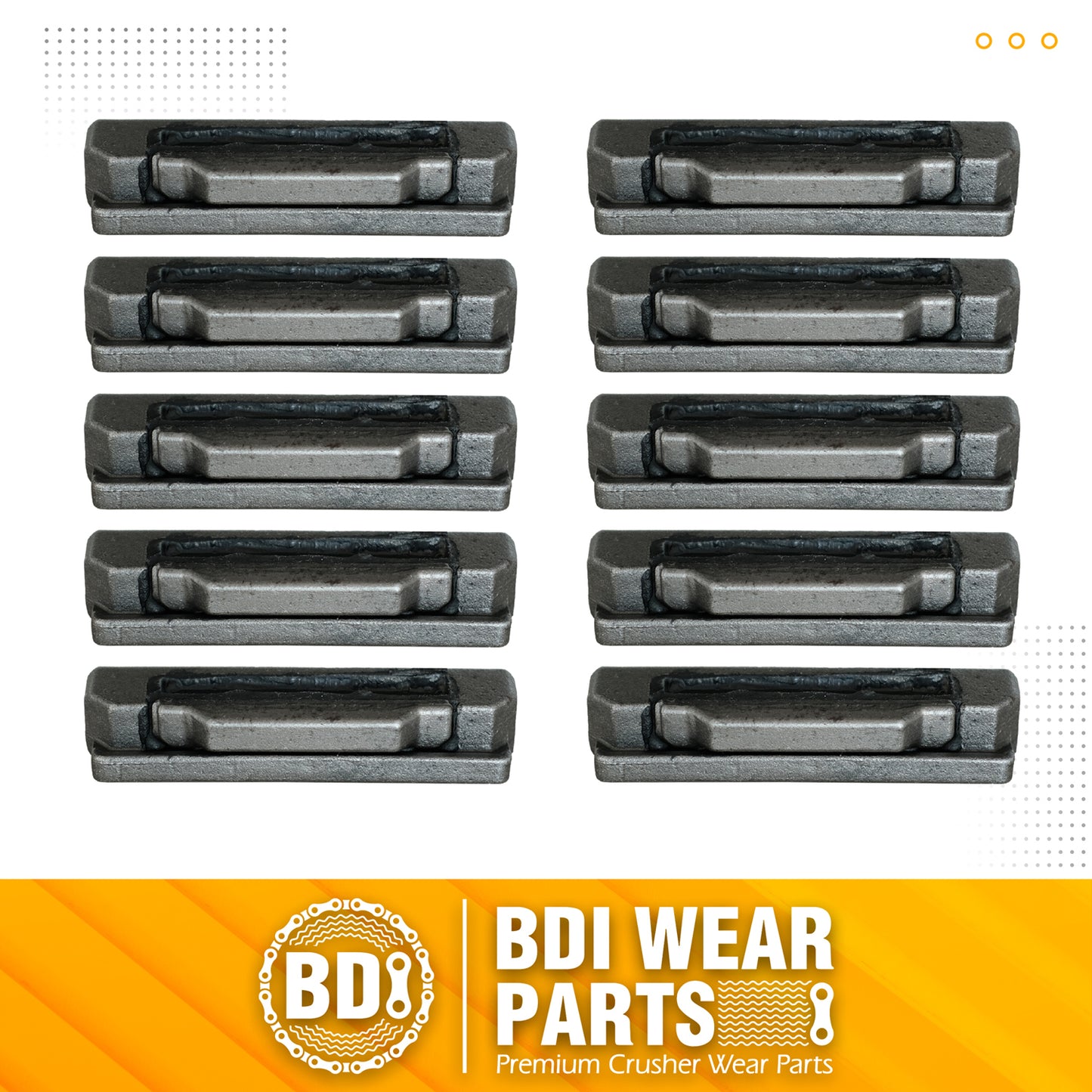 BDI Wear Parts V39PN Flex Pins Fits Esco Style Bucket Teeth/Tooth V39SYL - 10PCS