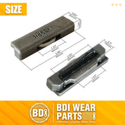 BDI Wear Parts V39PN Flex Pins Fits Esco Style Bucket Teeth/Tooth V39SYL - 5PCS