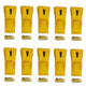 BDI Wear Parts Bucket Teeth X290 with K290S Flexpins Sharp Bucket Teeth Replacement - 10 Pack