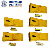 BDI Wear Parts Bucket Teeth X290 with K290S Flexpins Sharp Bucket Teeth Replacement - 10 Pack