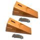 BDI Wear Parts X330 Dirt Tooth Hensley Style Digging Bucket Tooth/Bucket Teeth & K330S Flex Pin - 2 Pack