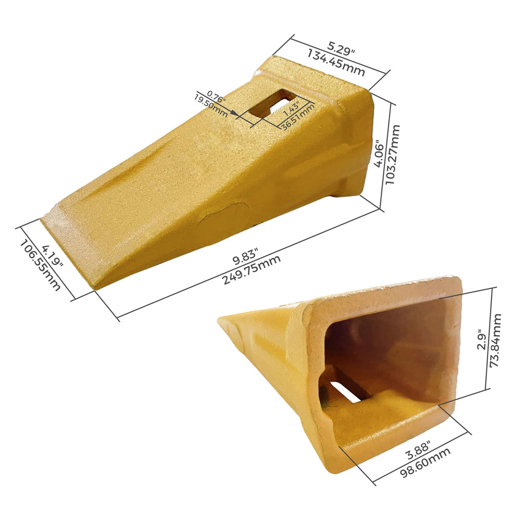 BDI Wear Parts X400 Bucket Teeth with P400HD Flexpin X400SP Hensley Style Sharp Bucket Teeth Dirt Teeth 400 Dirt Excavator