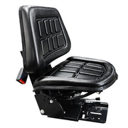 BDI Wear Parts Universal Adjustable Tractor Suspension Seat Waffle Style with Safety Belt,Tilt Fits for, Fits Forklift Riding Garden Lawn Mower John Deere Fiat Ford Kubota